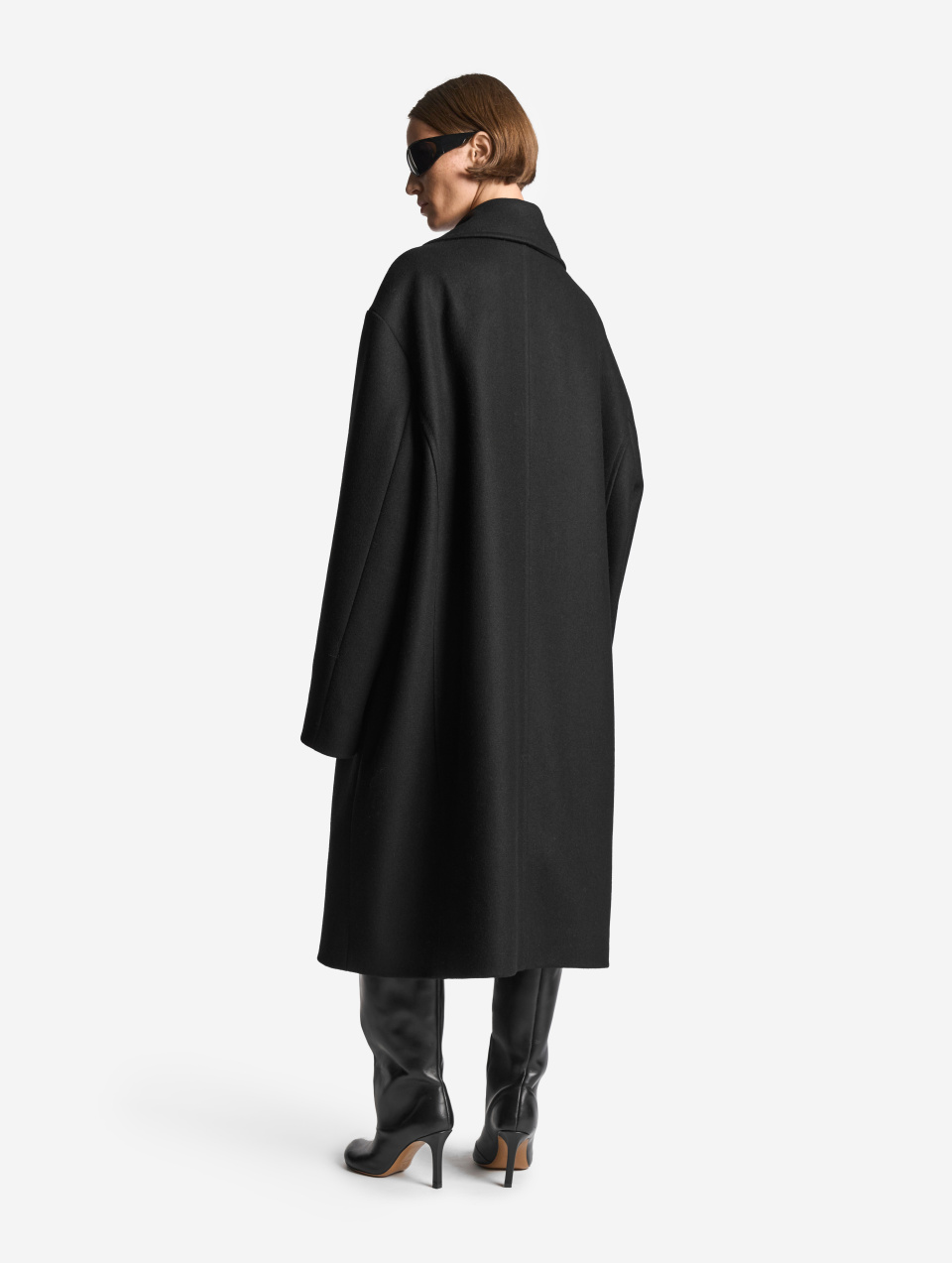 Пальто макси с широкими лацканами, фото 12