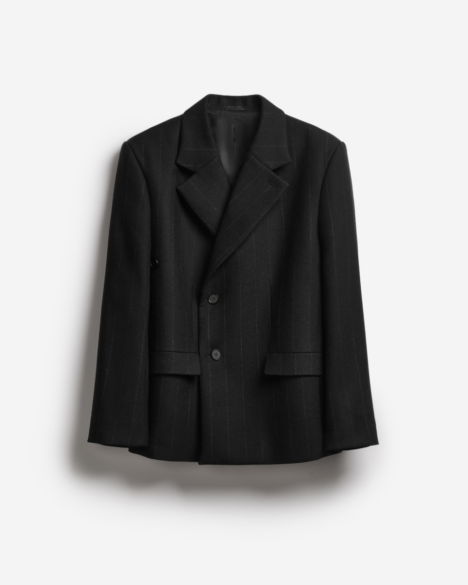 Строгое пальто мини, фото 7