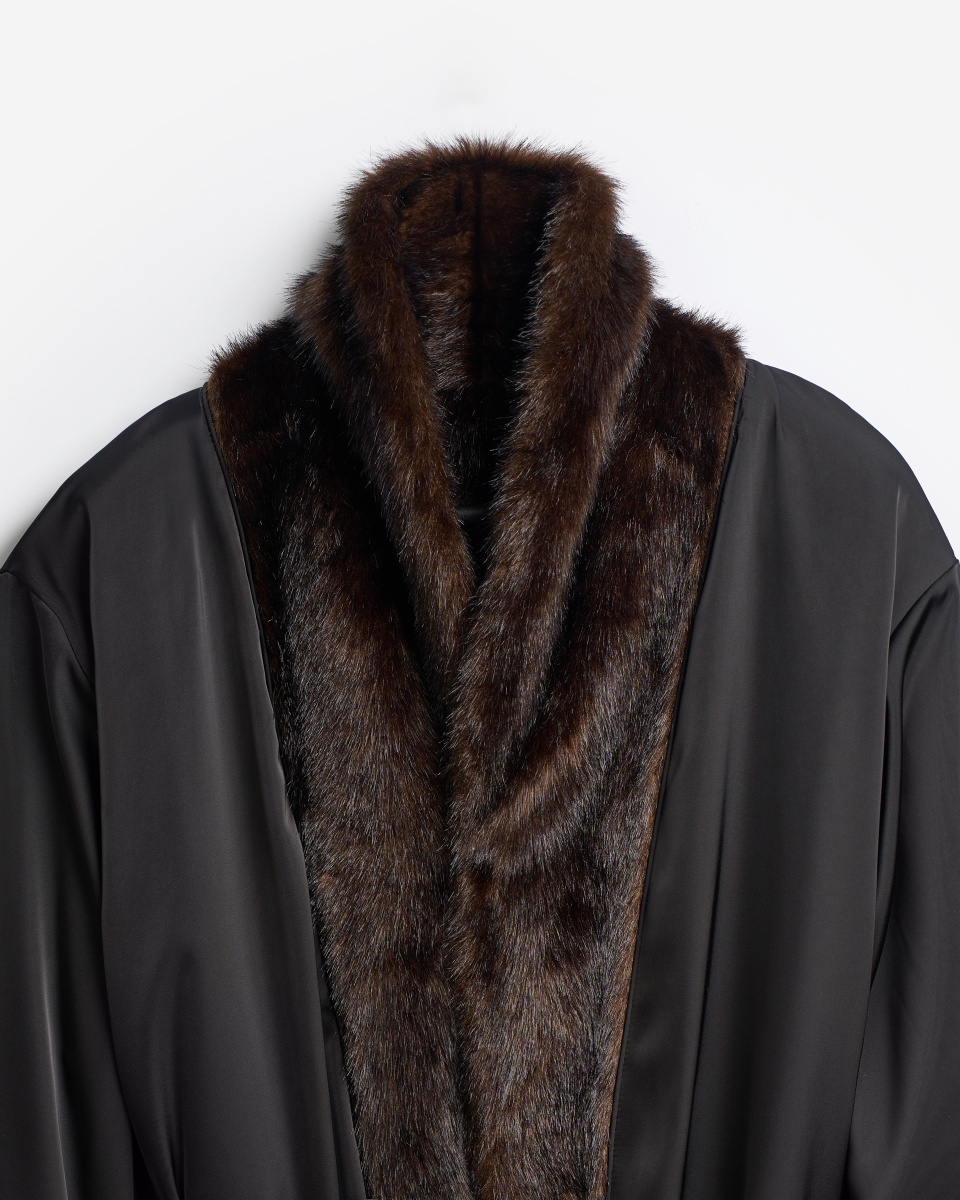 Шуба с шалевым воротником , фото 14