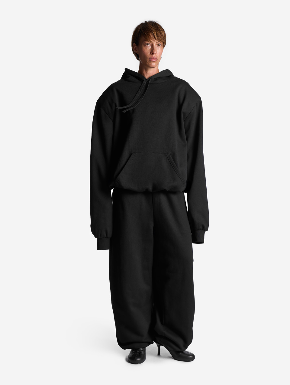 Брюки Baggy из футера, фото 2