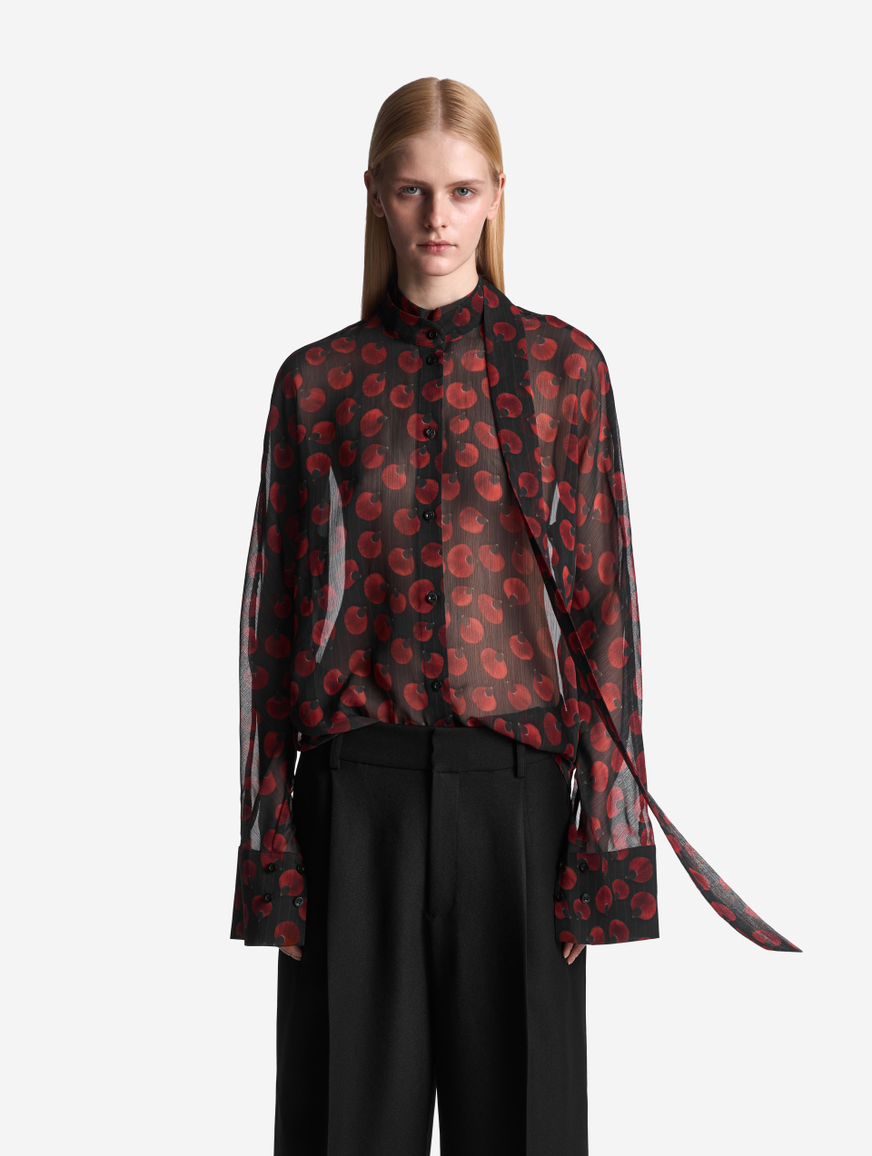 Блузка из шифона, фото 3