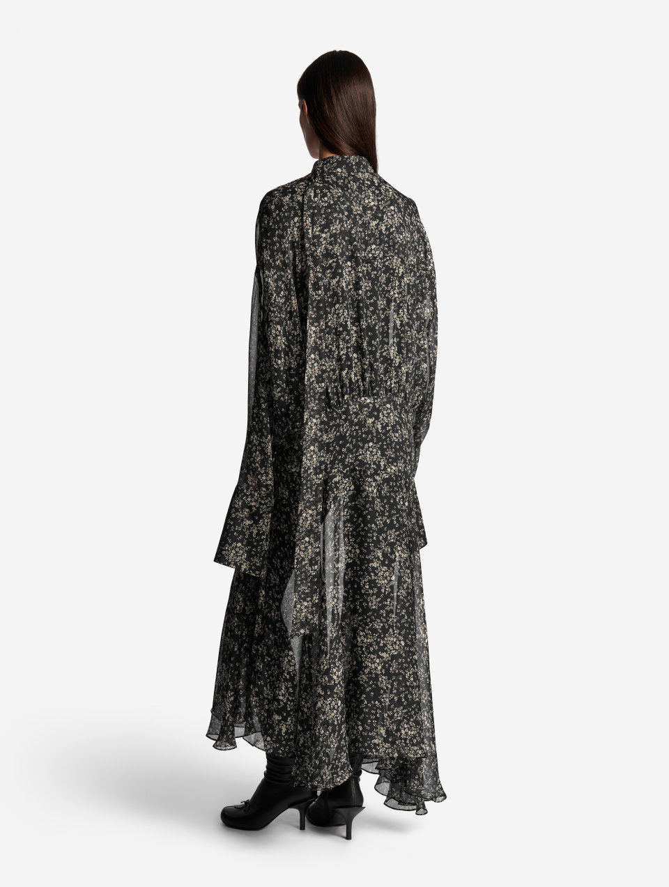 Платье-трансформер из шифона, фото 5