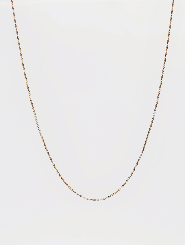 Цепь на тело позолота