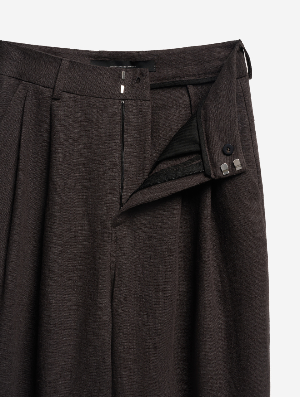 Двухсторонние брюки изо льна, фото 8