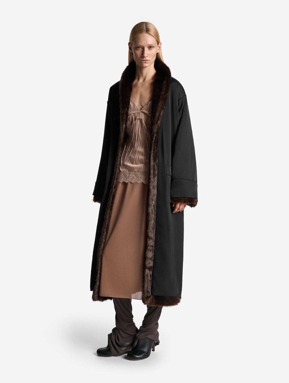 Шуба с шалевым воротником , фото 2