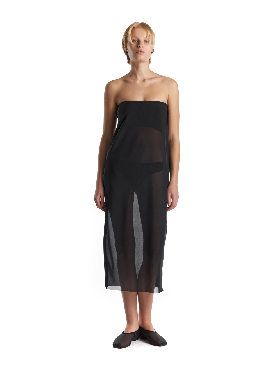 Платье-бандо из сетки, фото 1