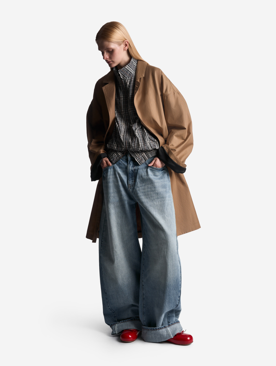 Джинсы О-силуэта, фото 3