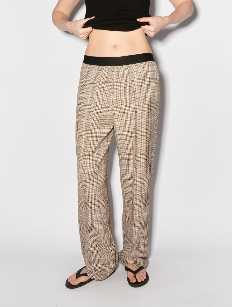 Брюки классические на резинке, фото 2