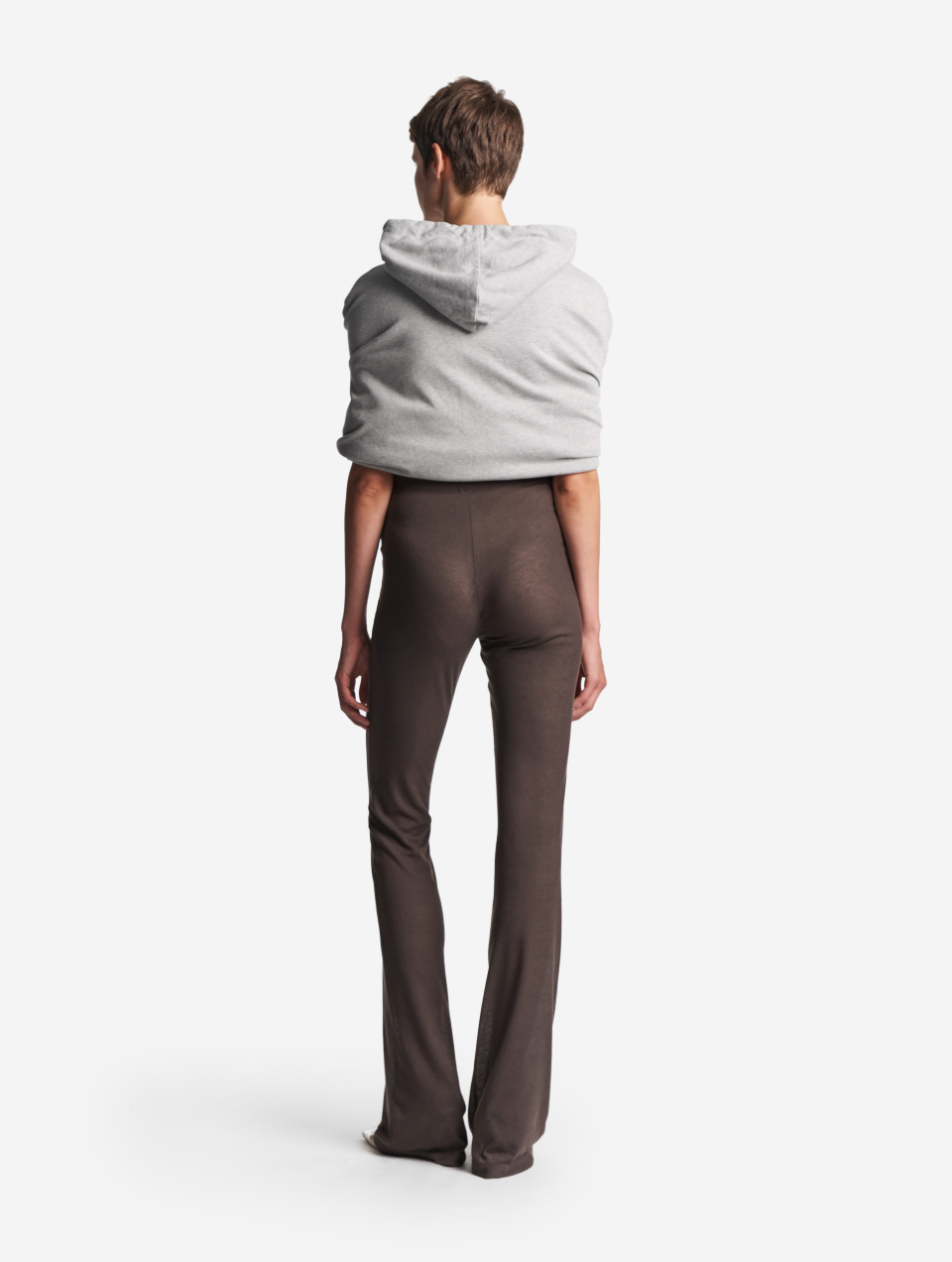 Тонкие трикотажные леггинсы Bootcut, фото 7