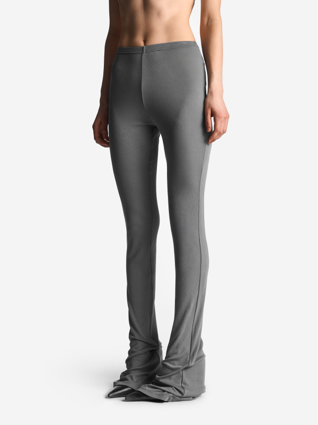 Тонкие трикотажные леггинсы bootcut