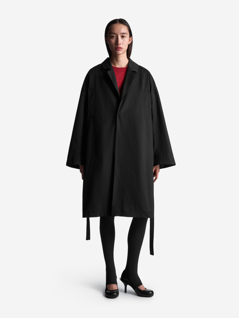 Тренч D-силуэта, фото 1