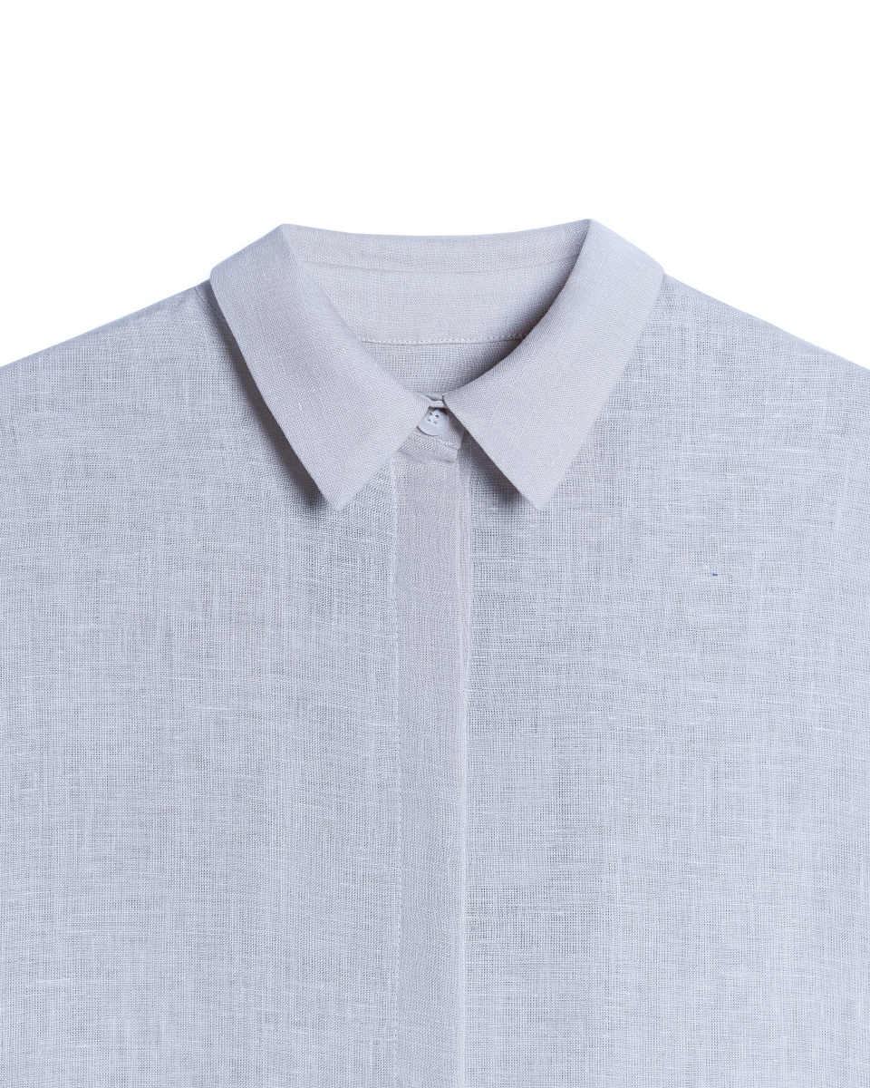 Рубашка из тонкого льна, фото 2