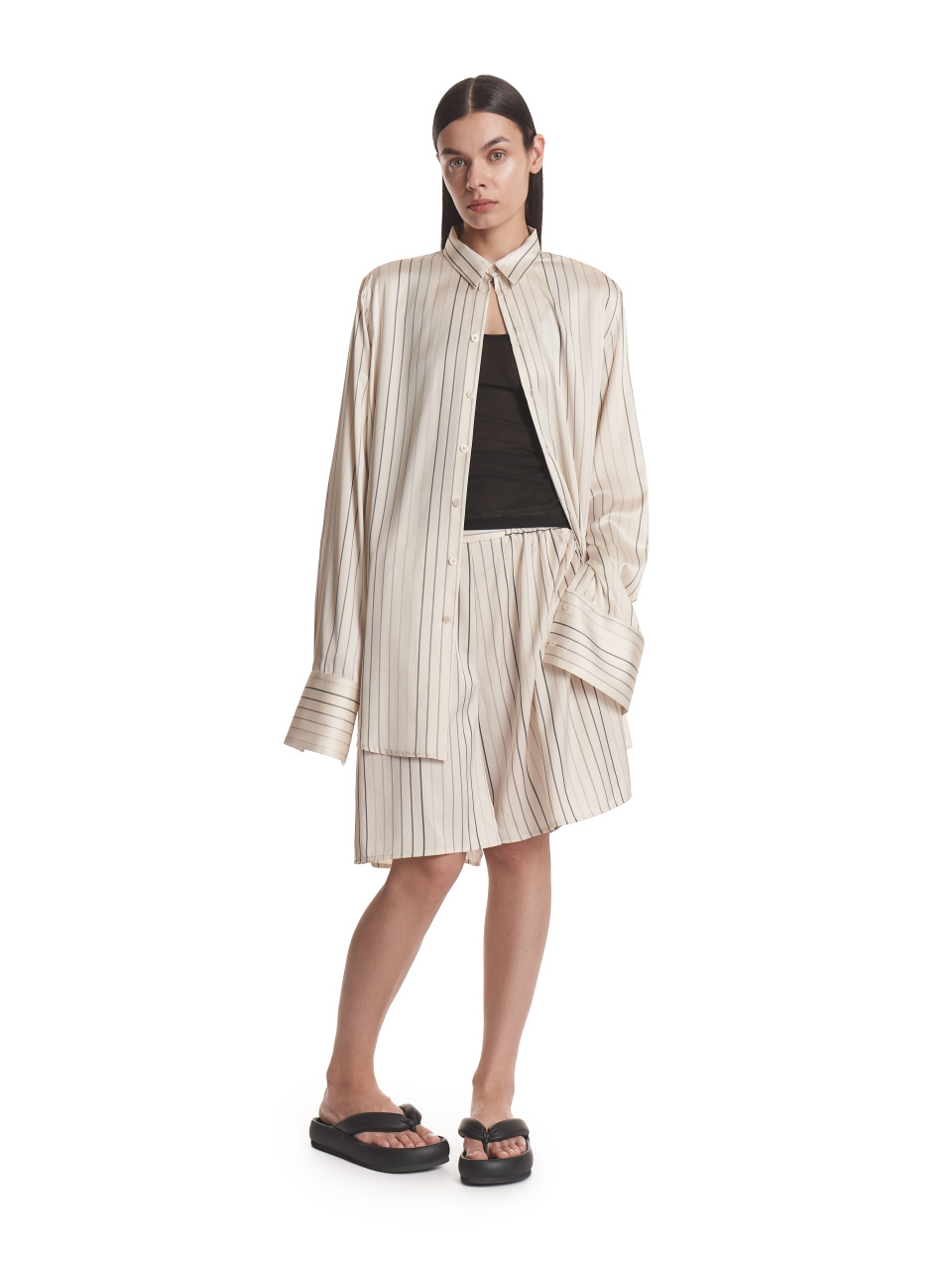 Рубашка из сатина с экстра-манжетом, фото 7