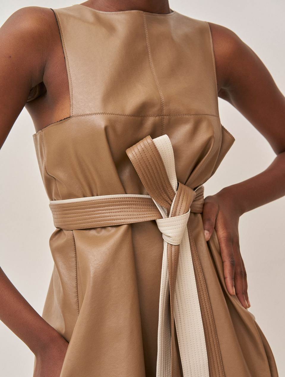 Ремень широкий из эко-кожи, фото 2