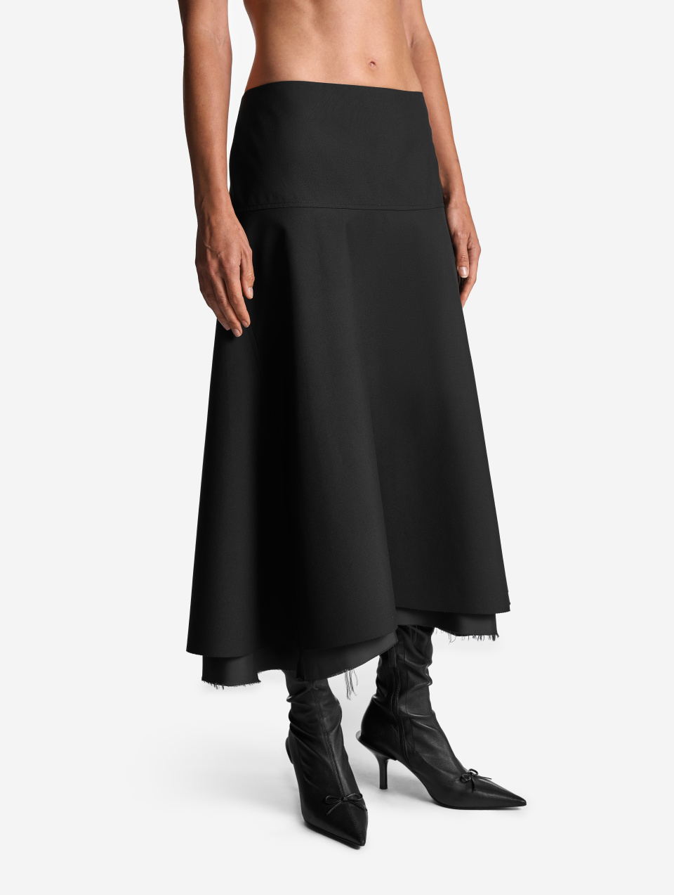 Юбка годе из полушерсти, фото 2