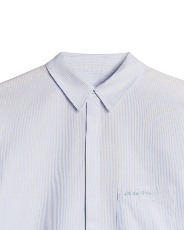 Рубашка прямого кроя