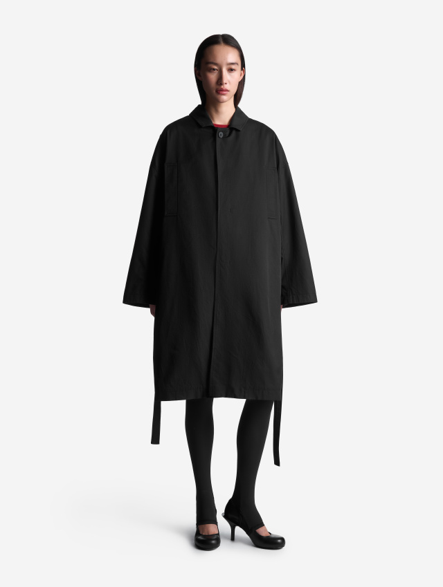 Тренч D-силуэта