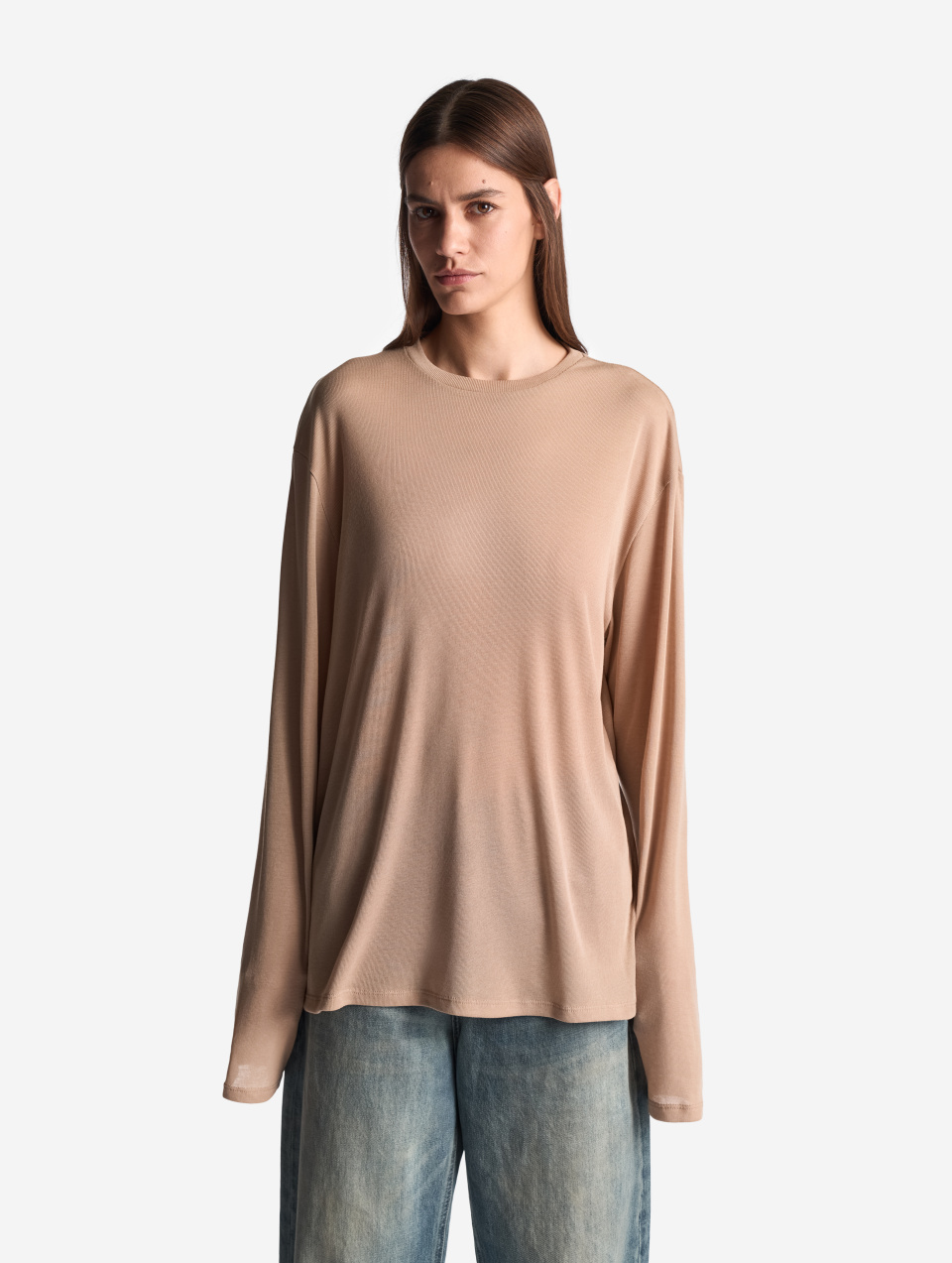 Тонкий трикотажный лонгслив, фото 2