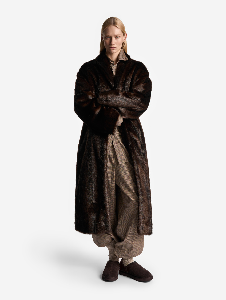 Шуба с шалевым воротником , фото 3