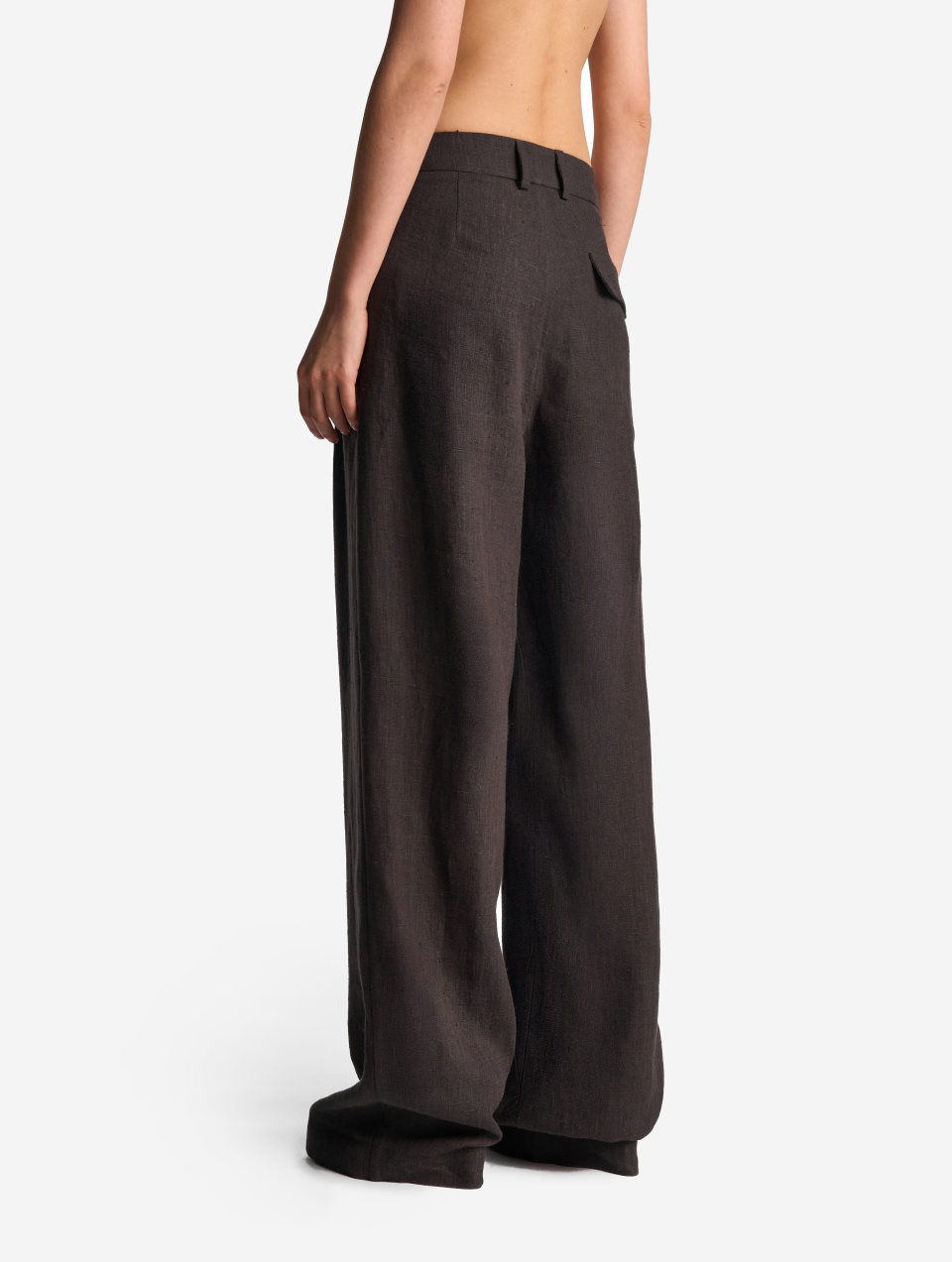 Двухсторонние брюки изо льна, фото 3