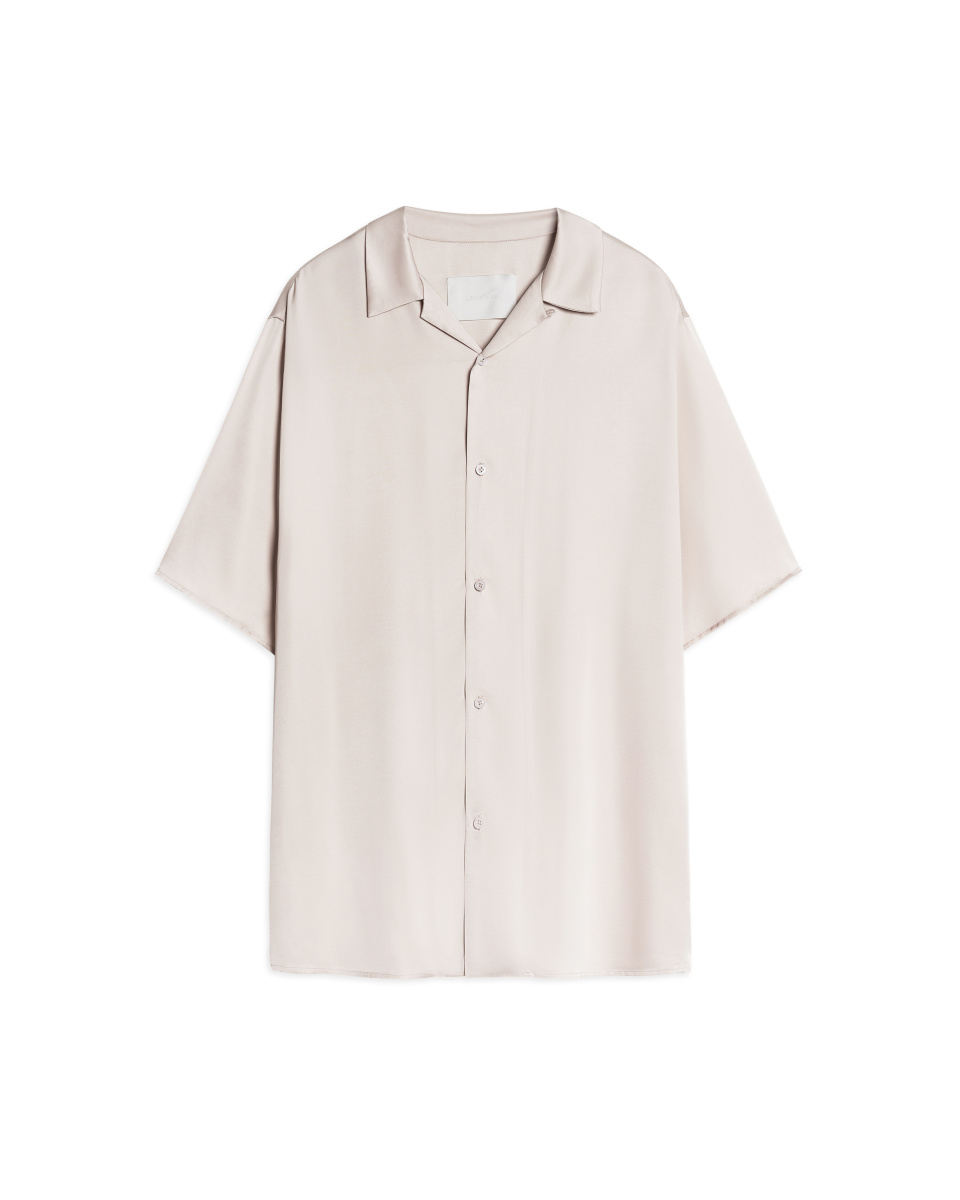 Рубашка из вискозы с коротким рукавом, фото 1