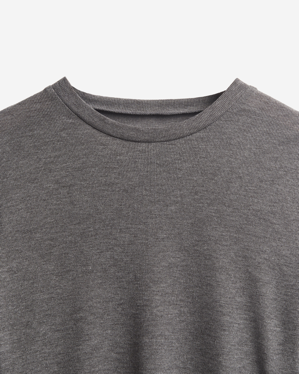 Тонкий трикотажный лонгслив Slim Fit, фото 8