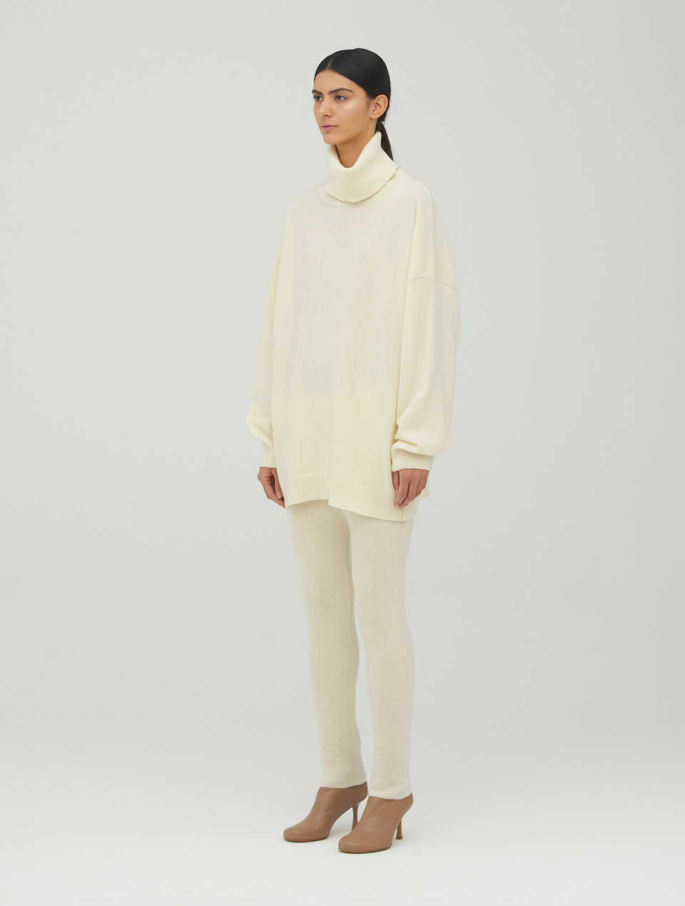 Вязаные леггинсы из эко-шерсти, фото 4