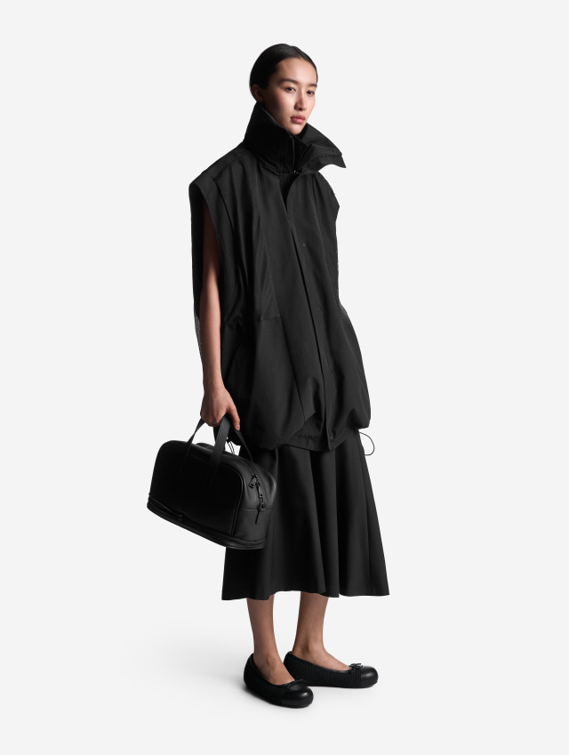 Жилет из габардина