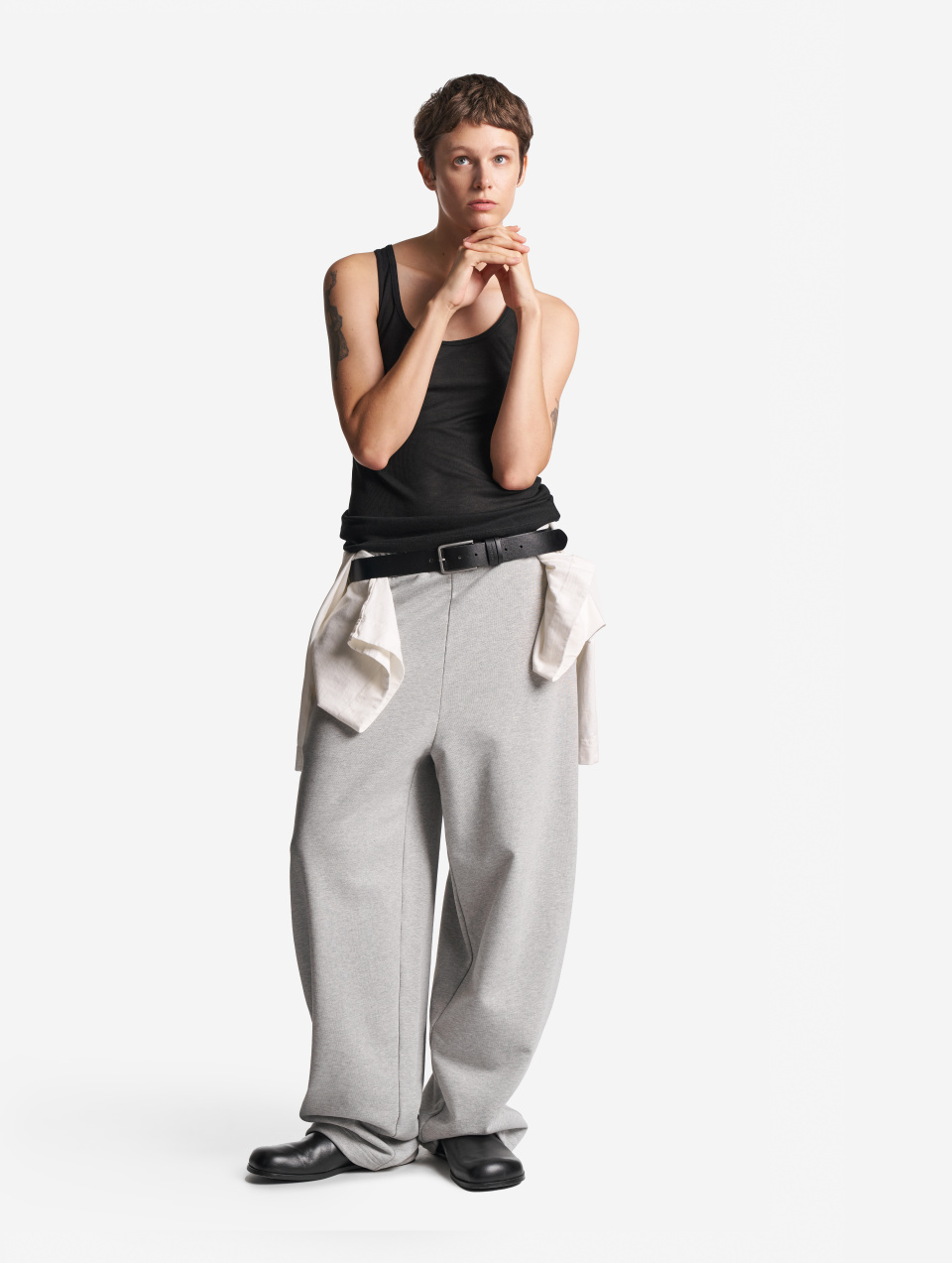 Брюки Baggy из футера, фото 10