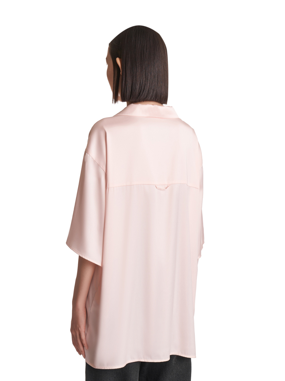 Рубашка с коротким рукавом из сатина, фото 2