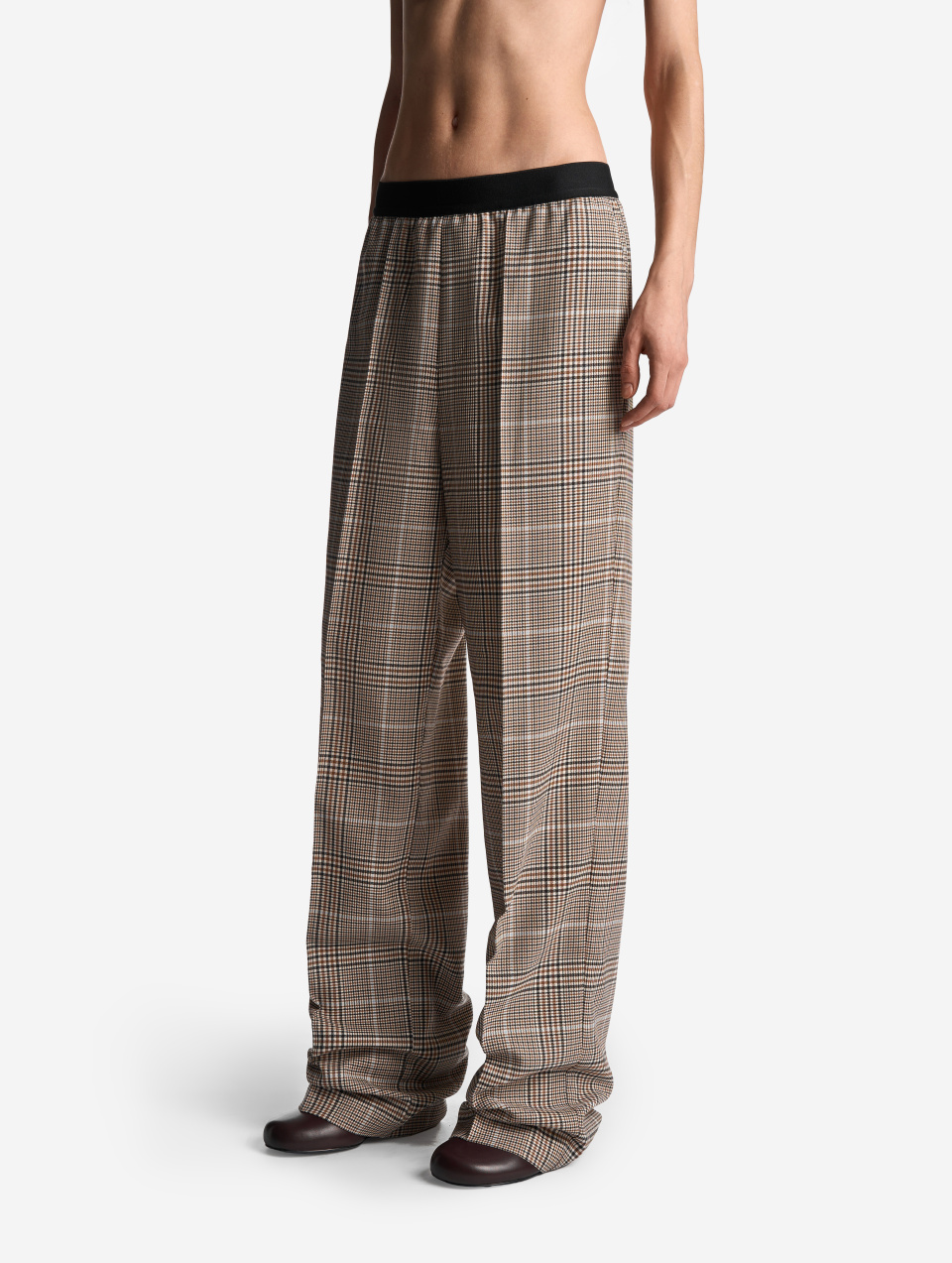 Брюки на резинке в клетку, фото 2