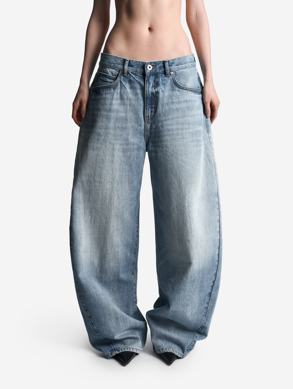 Джинсы О-силуэта, фото 4