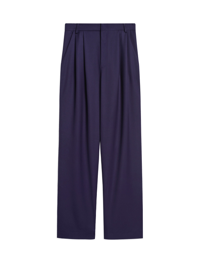 Широкие брюки-бананы