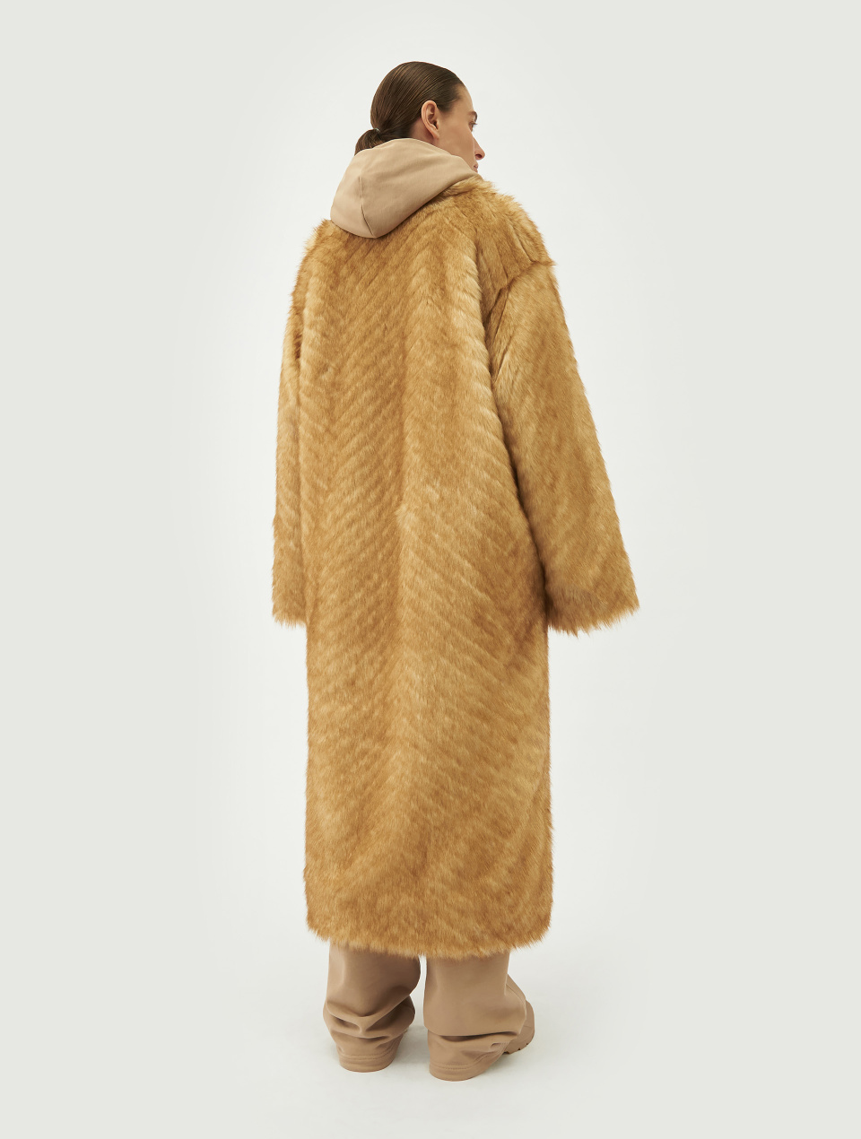 Шуба с шалевым воротником , фото 5