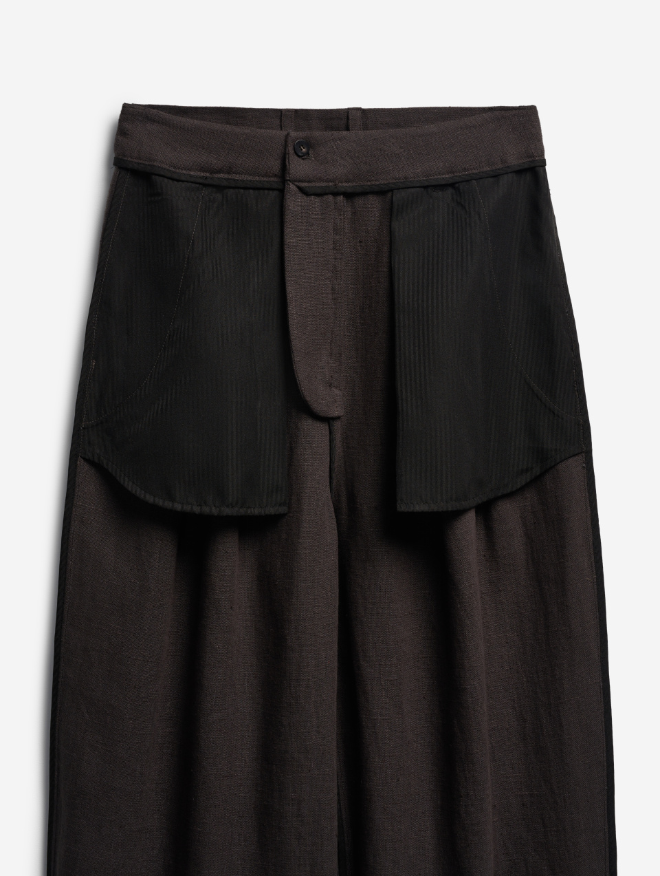 Двухсторонние брюки изо льна, фото 10