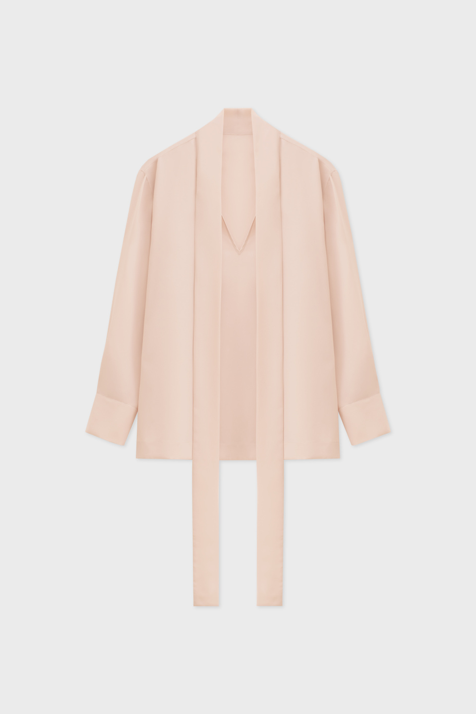 Блузка с лентами из крепа, фото 1