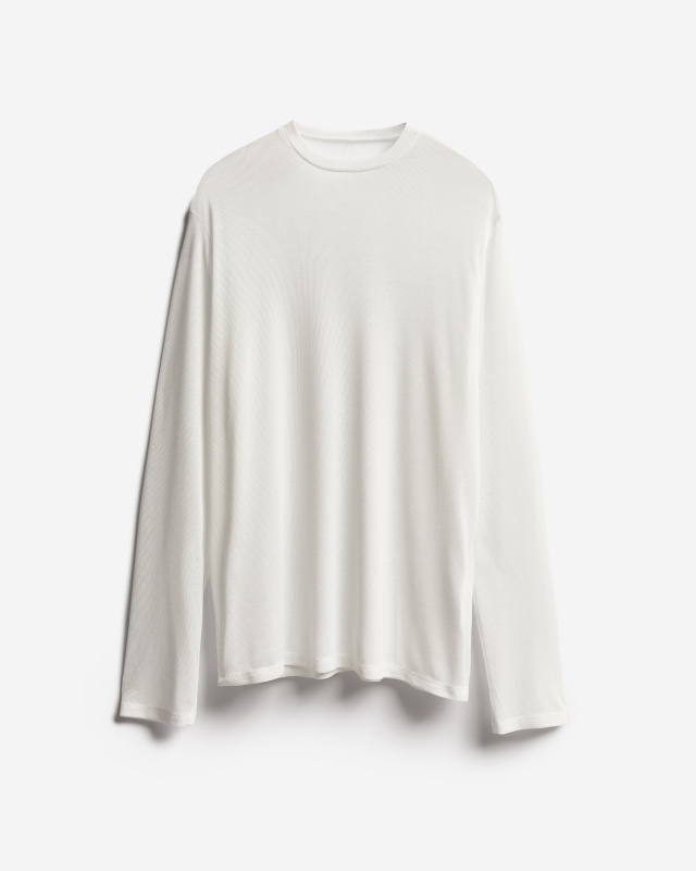Тонкий трикотажный лонгслив