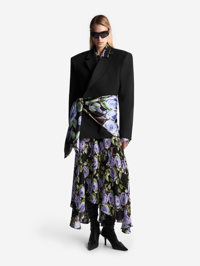 Двухсторонний платок мини SS26