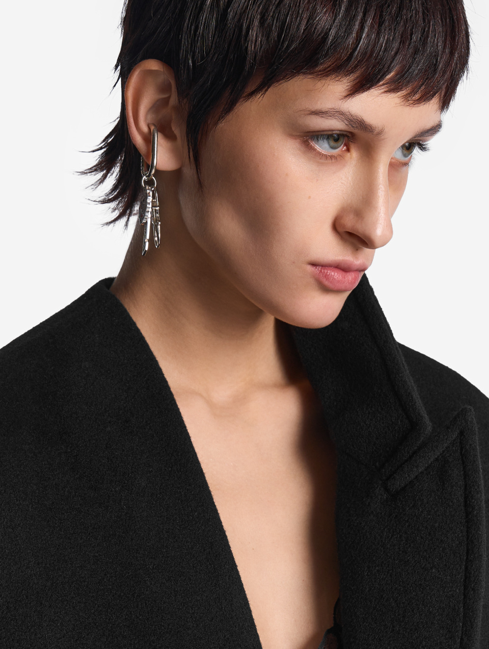 Моносерьга-карабин, фото 1