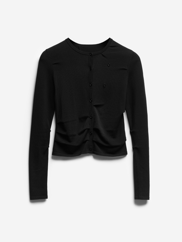 Кардиган Slim Fit с защипами