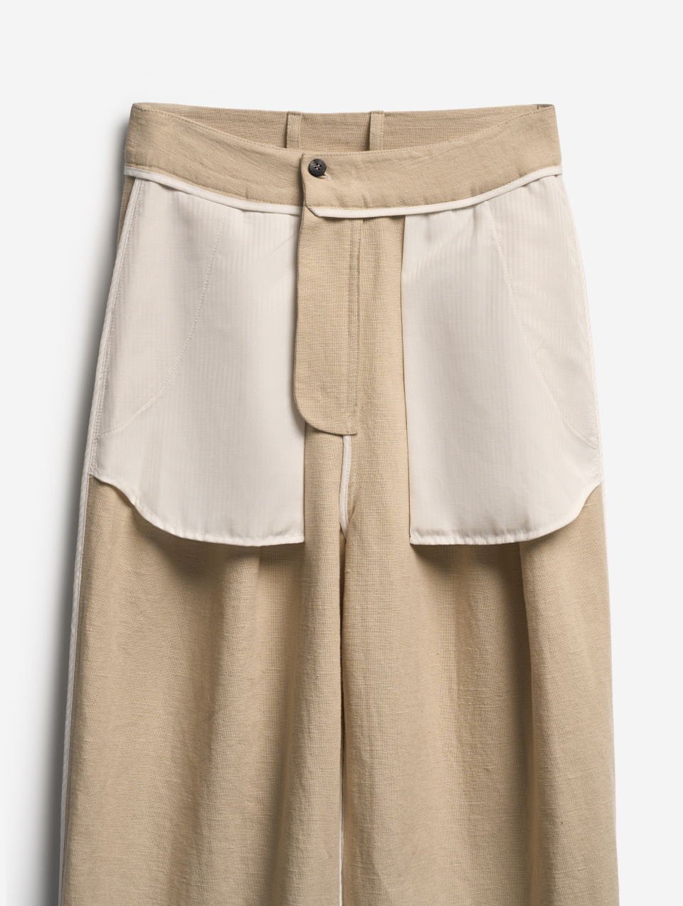 Двухсторонние брюки изо льна, фото 4