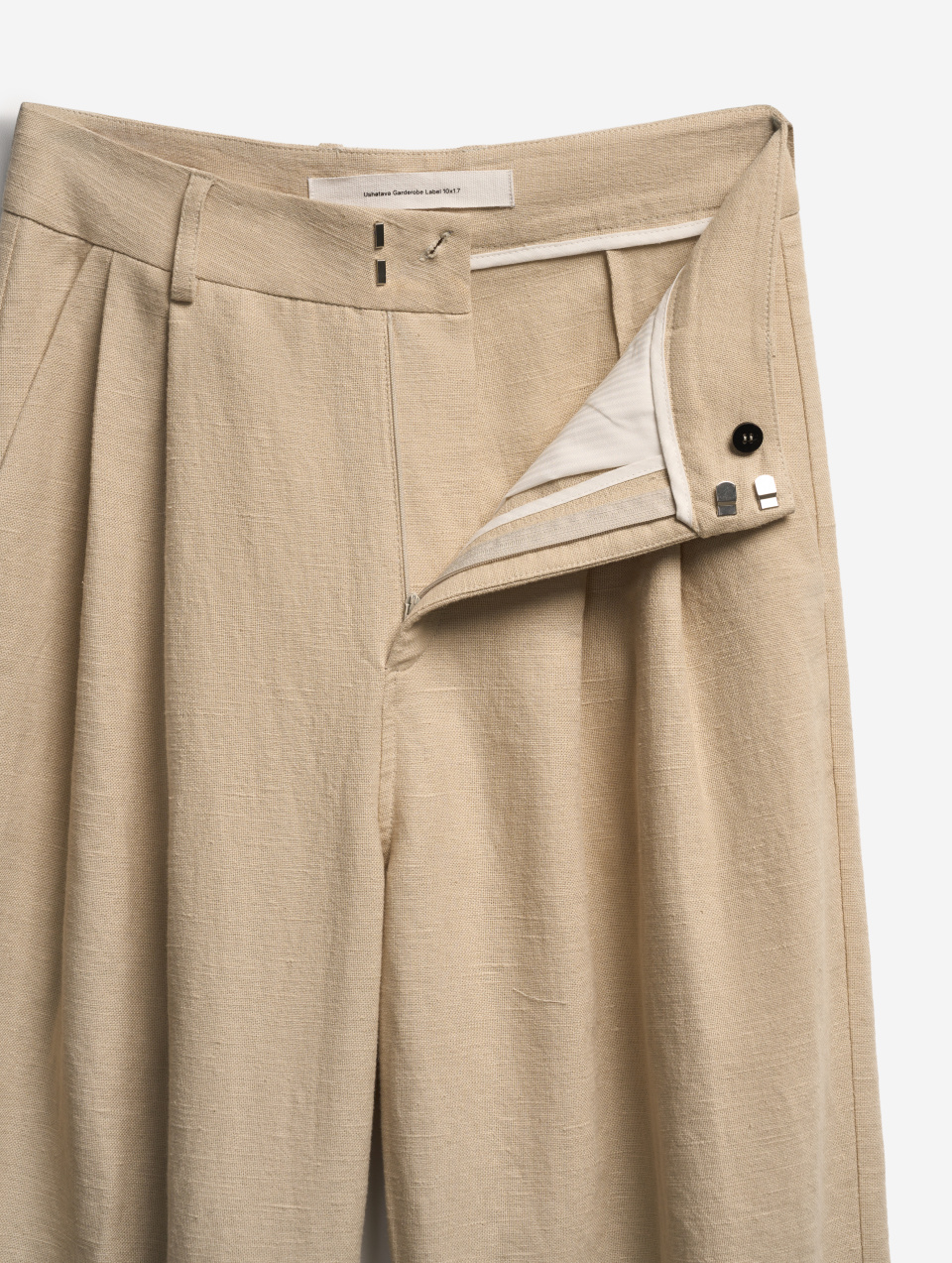 Двухсторонние брюки изо льна, фото 9