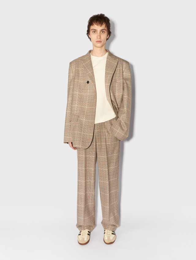 Брюки классические на резинке