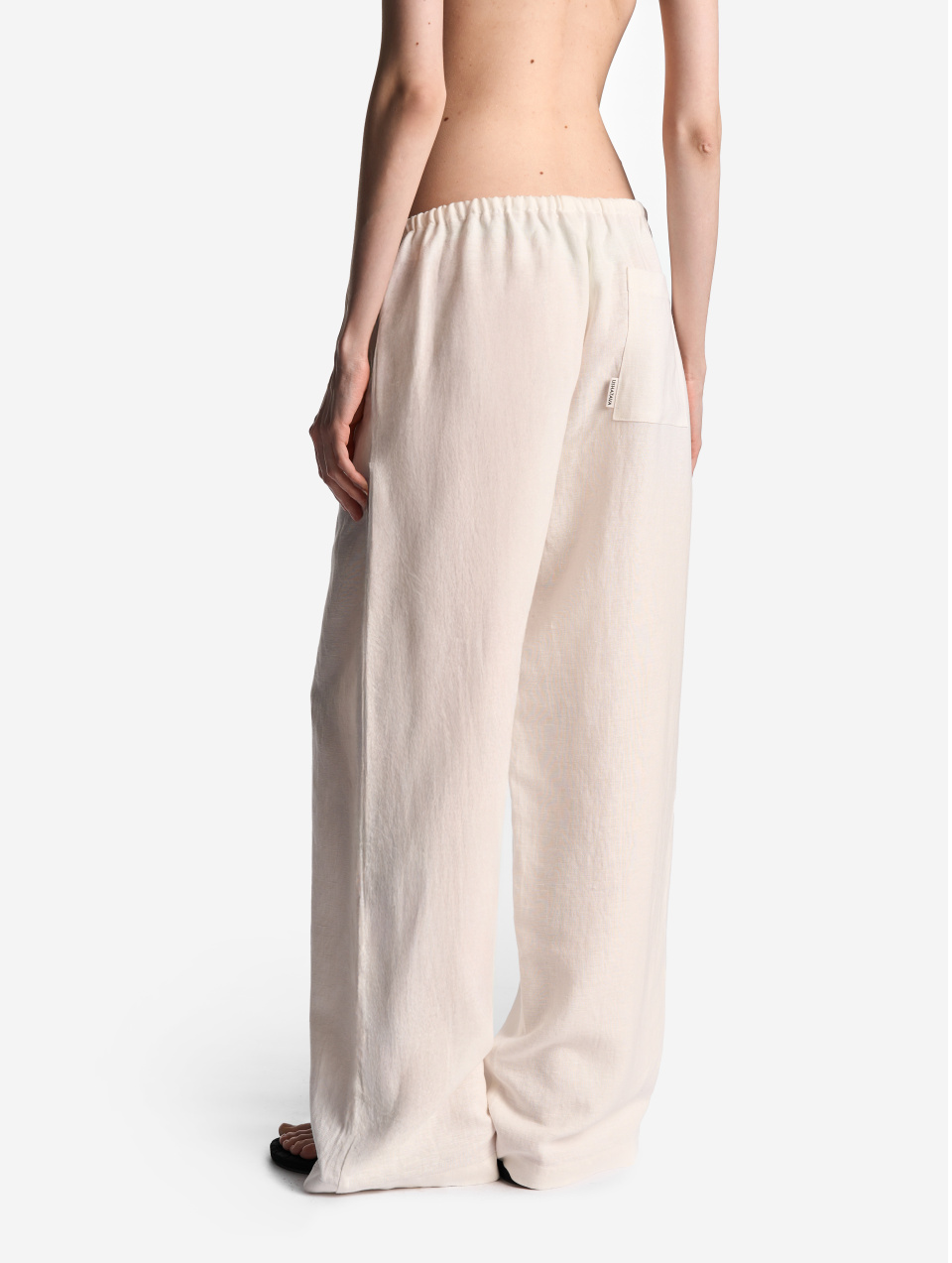 Пижамные брюки из тонкого льна, фото 2