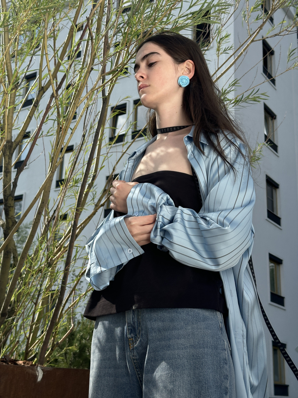 Рубашка из сатина с экстра-манжетом, фото 8