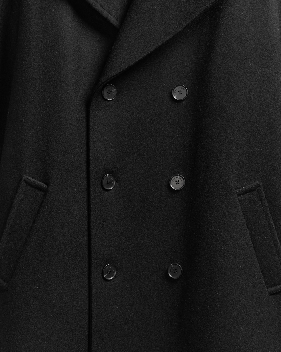 Пальто макси с широкими лацканами, фото 7