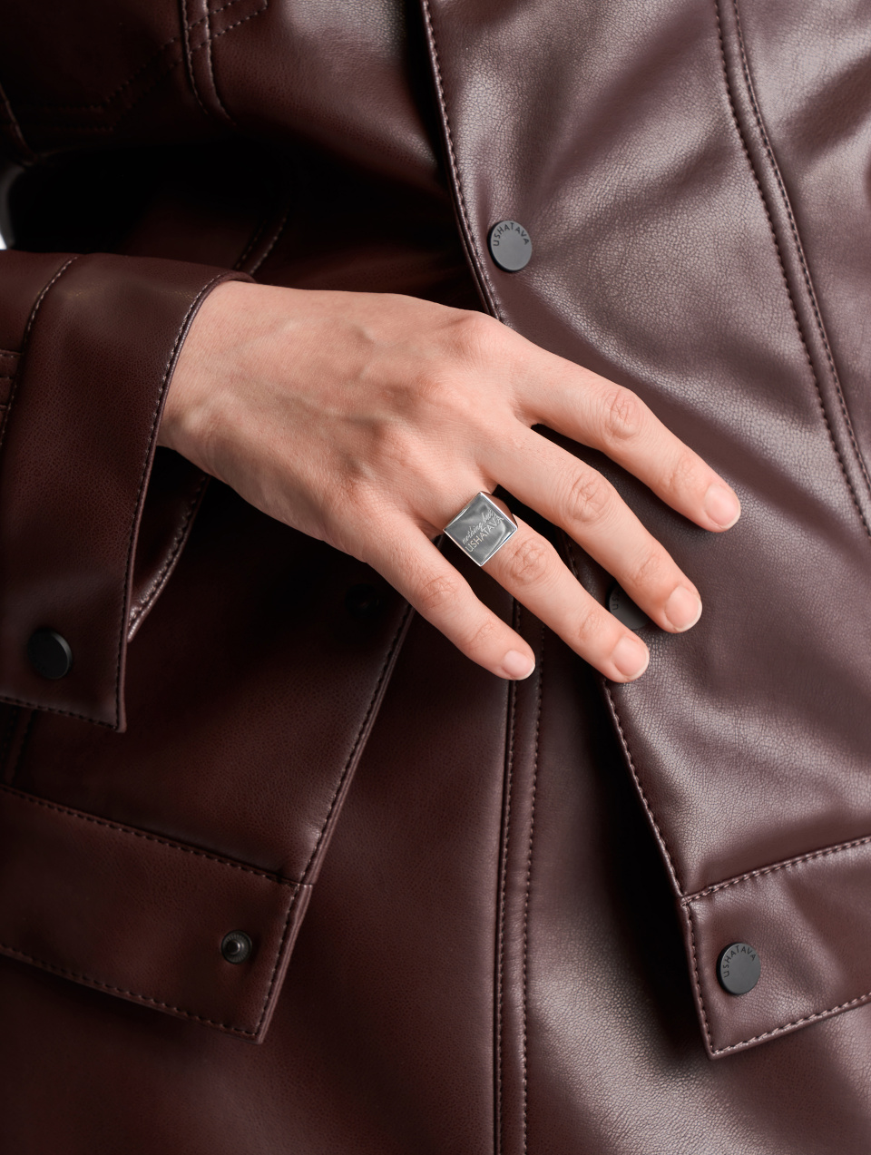 Кольцо-печатка Nothing But, фото 2