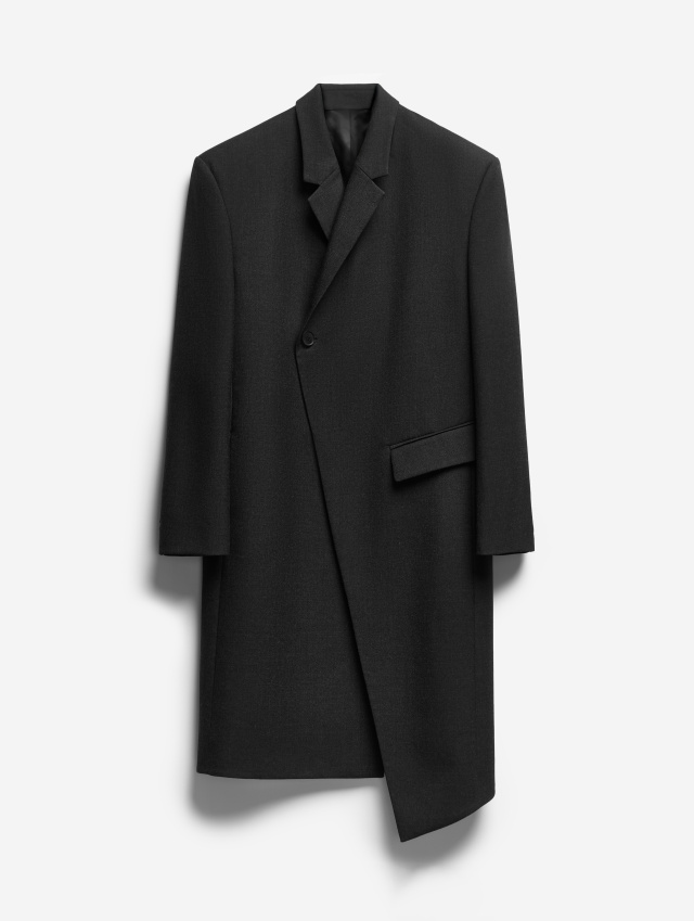 Асимметричное пальто