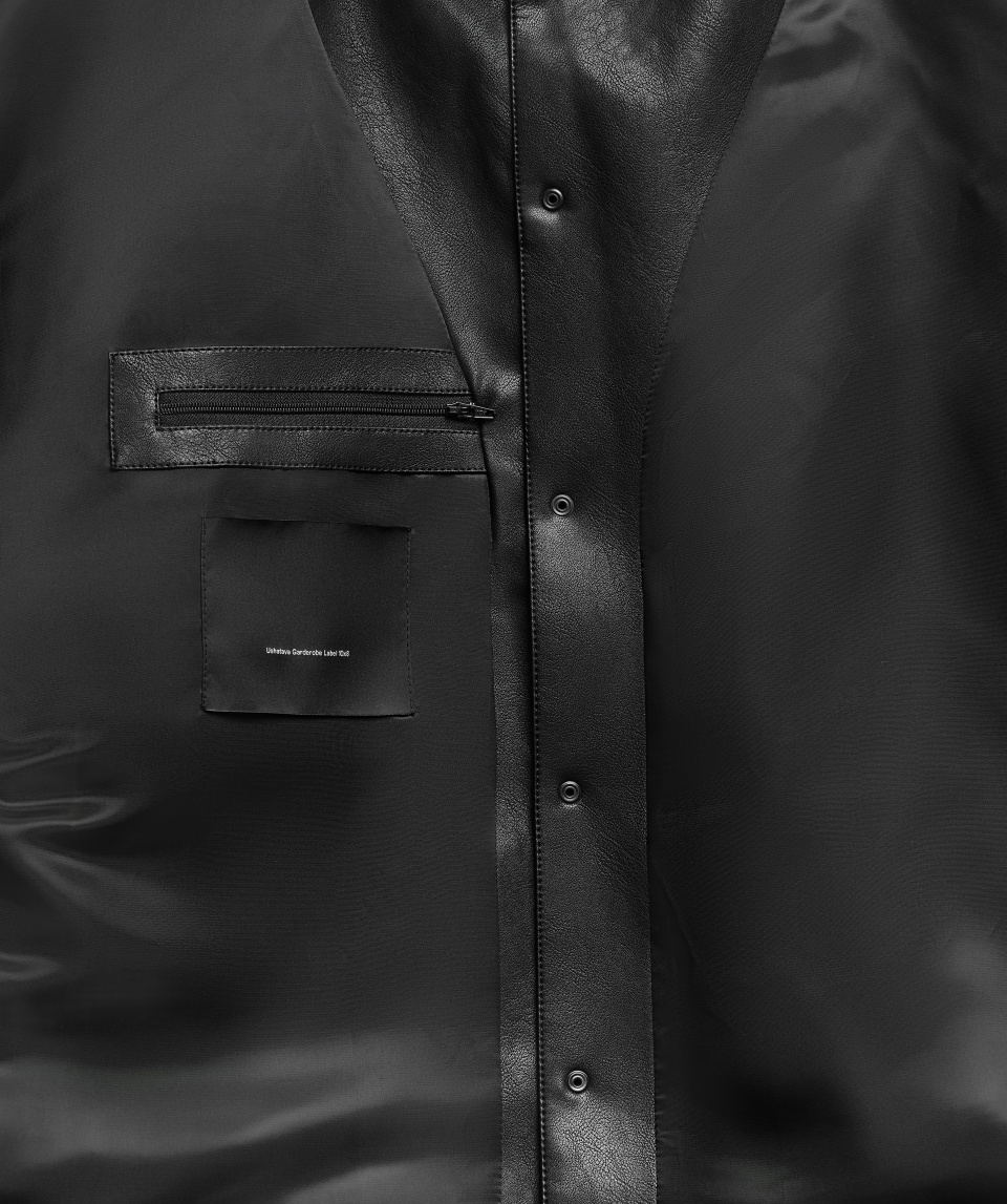 Куртка Type 3 из эко-кожи, фото 14