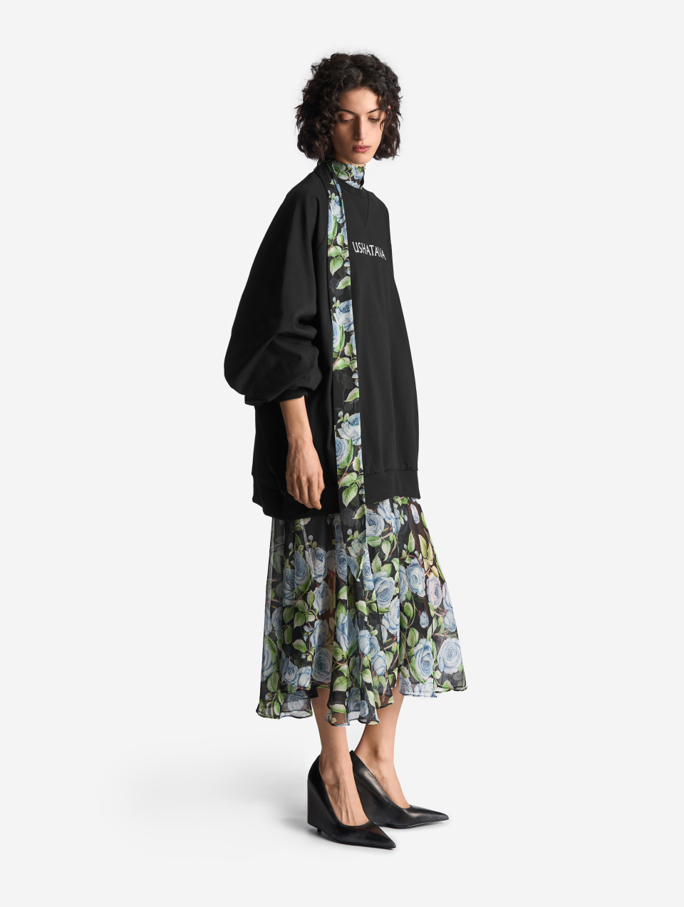 Оверсайз свитшот с принтом, фото 2